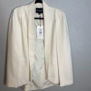 Off White Cape Blazer, Who What Wear brand
